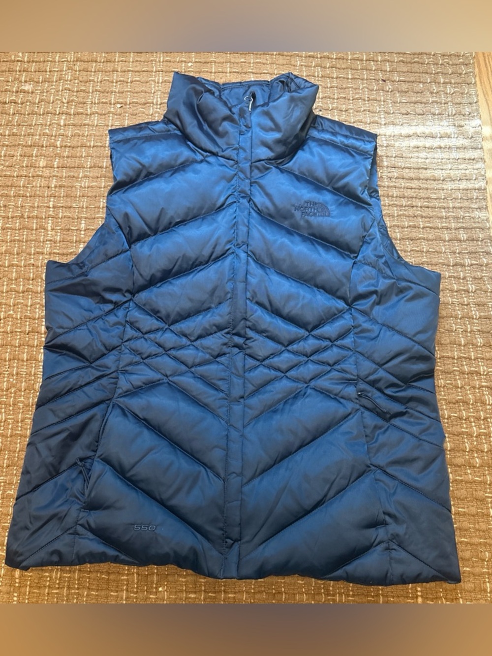 The North Face Women's Navy Blue Down Vest